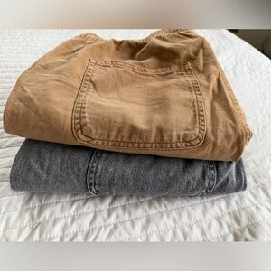 Women’s Gap easy cargo jean XL